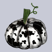 Watercolor Cowhide Halloween Pumpkin Heavyweight Hoodie | Teevron