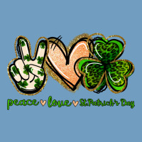Peace Love St.patrick's Day Urban Heavy Tee | Teevron