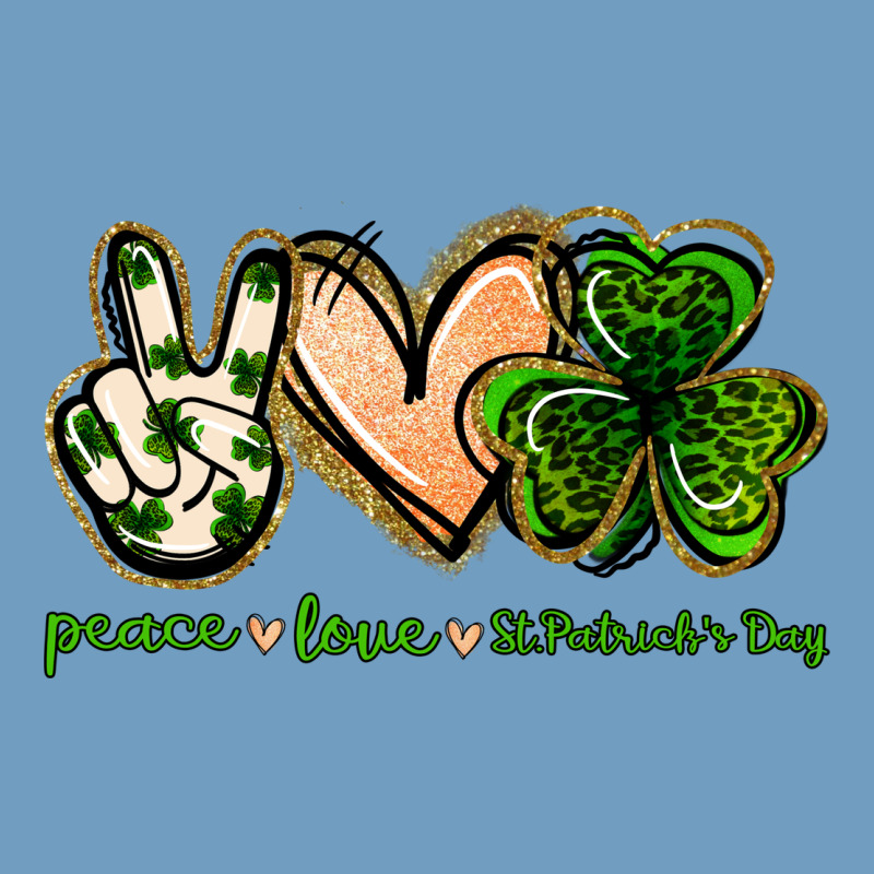 Peace Love St.patrick's Day Urban Heavy Tee by Jasminsmagicworld | Teevron