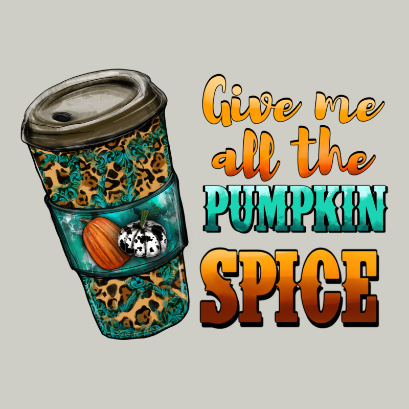 Watercolor Give Me All The Pumpkin Spice Heavyweight Hoodie by RanaPortraitStore | Teevron