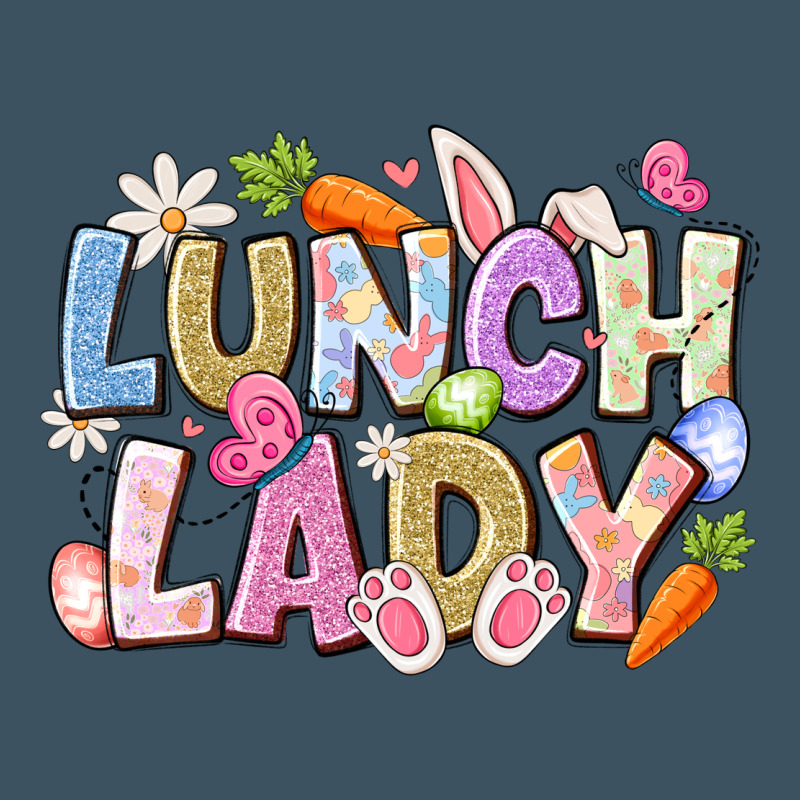 Lunch Lady Easter Urban Heavy Tee by CowhideDigitalArt | Teevron