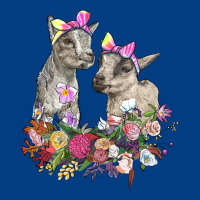 Floral Baby Goats Premium Sweatshirt | Teevron