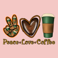 Peace Love Coffee Urban Heavy Tee | Teevron