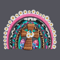 Easter Cross Daisy Egg Rainbow Vintage Hoodie | Teevron