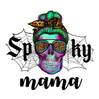 Spooky Mama Skull Heavyweight Hoodie | Teevron