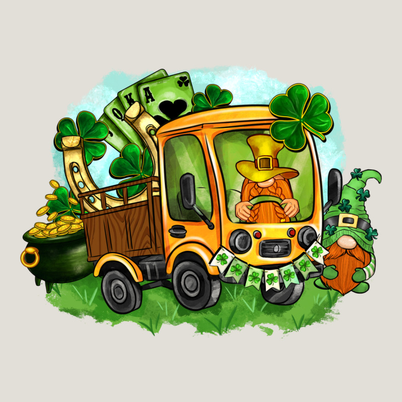 Truck Saint Patricks Day Heavy Core Tee by FaDigitalArtStudio | Teevron