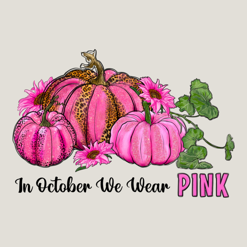 In October We Wear Pink Pumpkin And Sunflowers Heavy Core Tee by RanaPortraitStore | Teevron