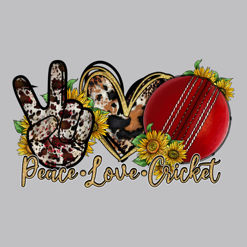 Peace Love Cricket Long Sleeve Tee by RacoonDesign | Teevron