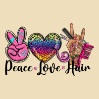 Peace Love Hair Premium Hoodie | Teevron