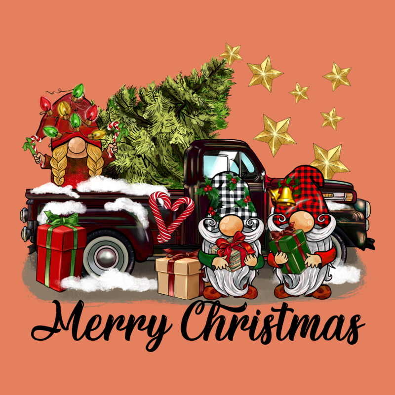 Merry Christmas Gnomes Truck Classic Tee by BarkalooDesign | Teevron