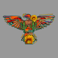 Thunderbird  Wild Soul With Sunflower Serape Aztec Vintage Hoodie | Teevron