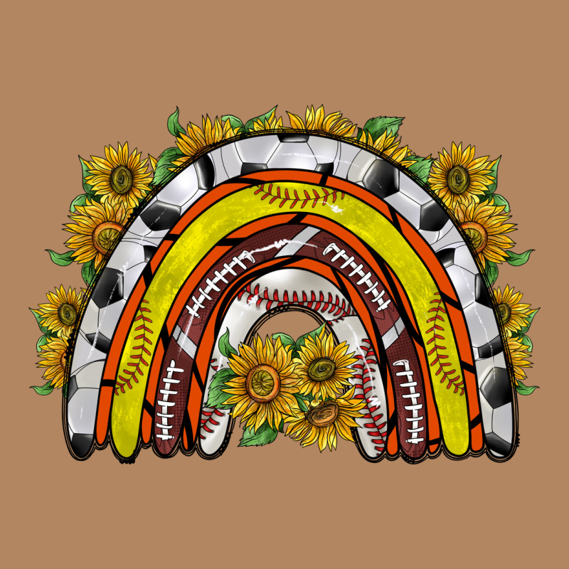 Sunflower Sports Rainbow Long Sleeve Tee by RacoonDesign | Teevron