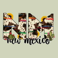 New Mexico State Cowhide Serape Cactus Heavyweight Hoodie | Teevron