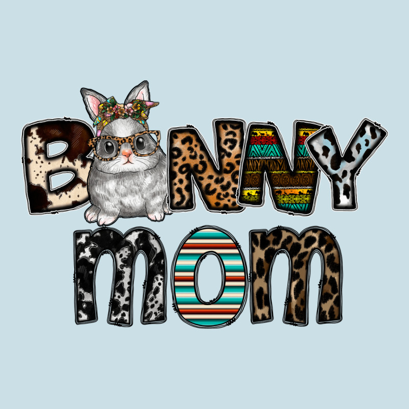 Bunny Mom Ladies Tee by CowhideDigitalArt | Teevron