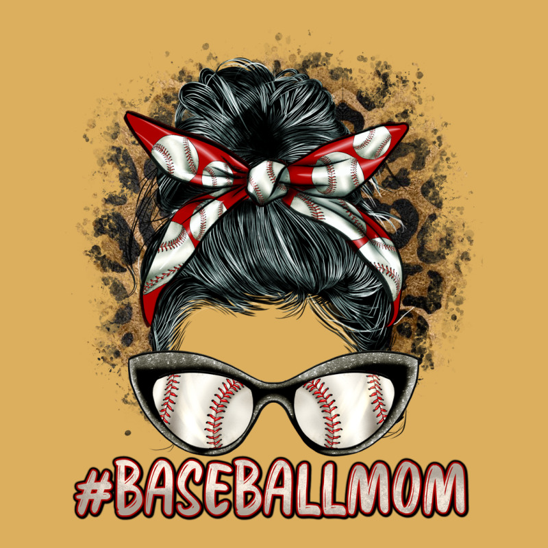 Baseballmom Messy Bun Premium Hoodie by BarkalooDesign | Teevron