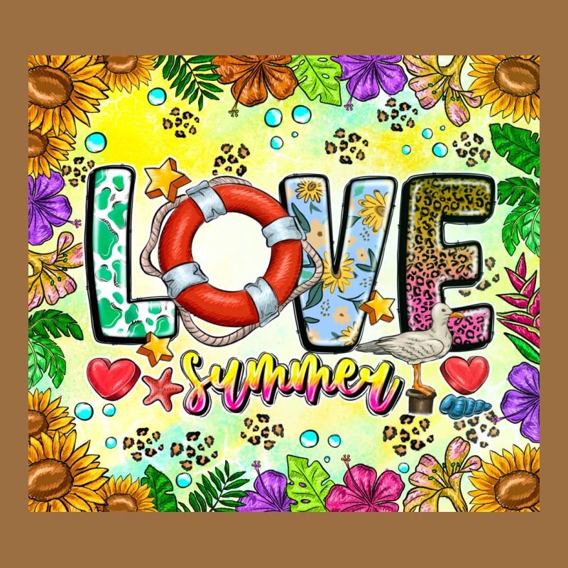 Love Summer Vintage Tee by CowhideDigitalArt | Teevron