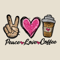 Peace Love Coffee Urban Heavy Tee | Teevron