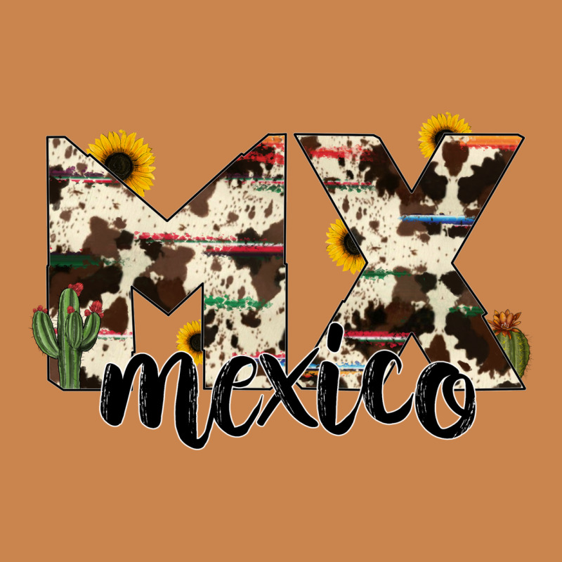 Mexico State Cowhide Serape Cactus Heavyweight Hoodie by RanaPortraitStore | Teevron