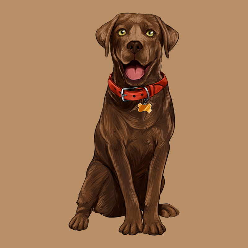 Chocolate Lab Labrador Retriever Vintage Hoodie by Artiststas | Teevron