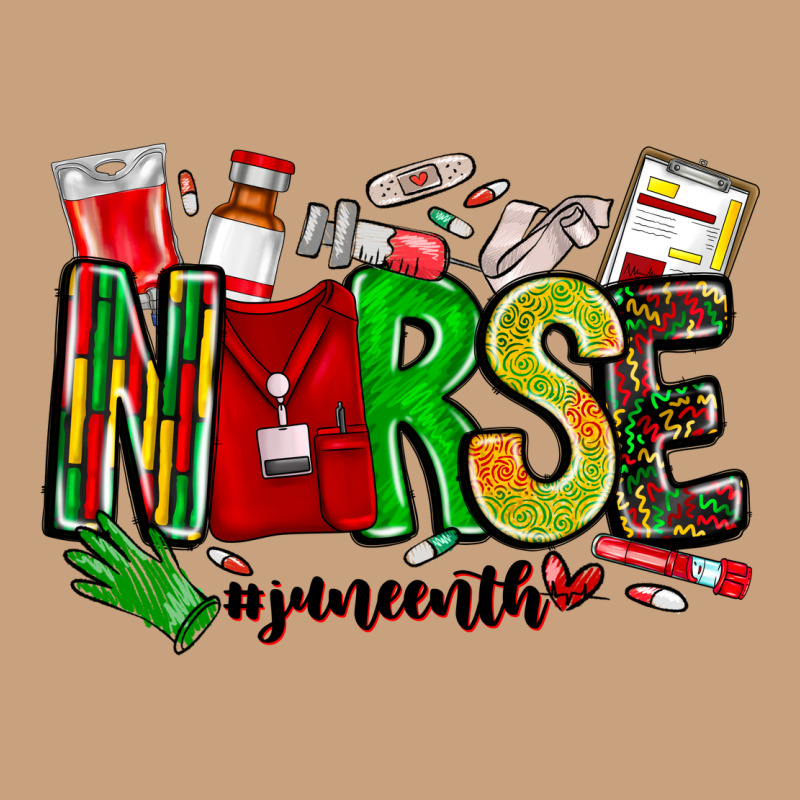 Nurse Juneenth Vintage Tee by CowhideDigitalArt | Teevron