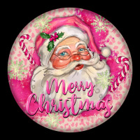 Pink Merry Christmas Santa Premium Tee | Teevron