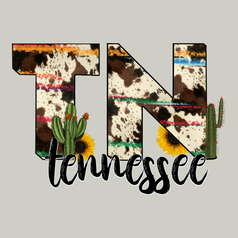 Tenesse State Cowhide Serape Cactus Heavyweight Hoodie by RanaPortraitStore | Teevron
