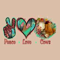 Peace Love Cows Urban Heavy Tee | Teevron