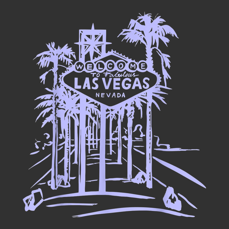 Las Vegas Strip Retro Famous Sign Nevada Traveler Souvenir T Shirt Urban Heavy Tee by baoMotion | Teevron