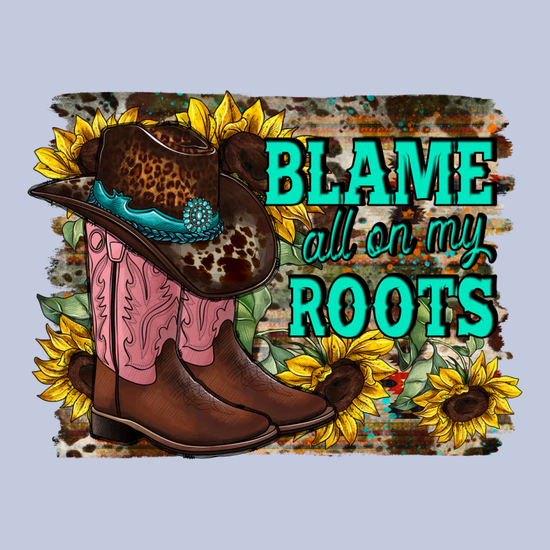 Blame All On My Roots Long Sleeve Tee by RacoonDesign | Teevron