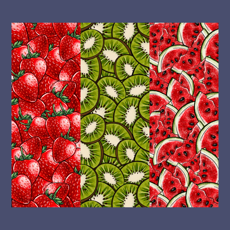 Summer Fruits Vintage Tee by CowhideDigitalArt | Teevron