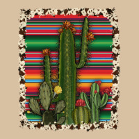 Serape Cowhide Cacti Heavyweight Hoodie | Teevron
