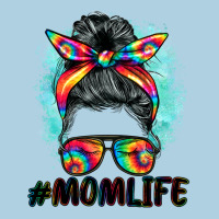 Tie Dye Momlife Messy Bun Premium Hoodie | Teevron