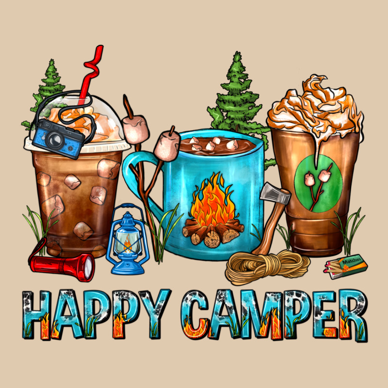 Happy Camper Coffee Cups Classic Tee by FaDigitalArtStudio | Teevron