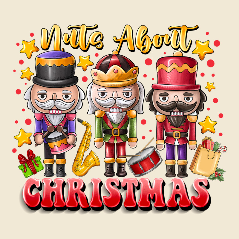 Nuts About Christmas Ladies Tee by CowhideDigitalArt | Teevron
