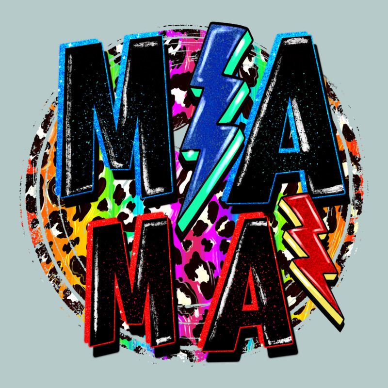 Mama Lightning Bolts Mother's Day Heavy Core Tee by FaDigitalArtStudio | Teevron