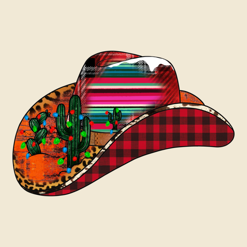 Christmas Cowboy Ladies Tee by CowhideDigitalArt | Teevron