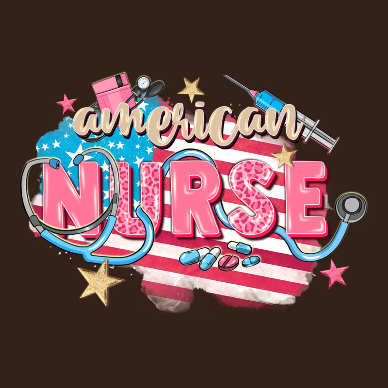 American Nurse Heavy Core Tee by FaDigitalArtStudio | Teevron