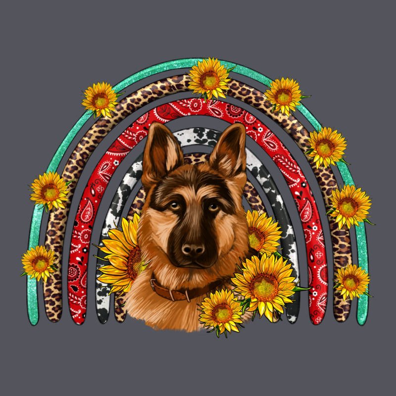 German Shepherd Rainbow Vintage Hoodie by Artiststas | Teevron