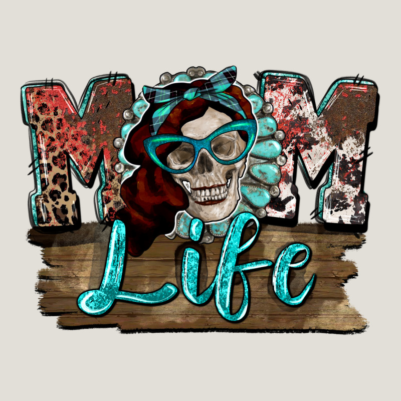 Mom Life Skull Mother's Day Heavy Core Tee by FaDigitalArtStudio | Teevron