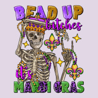 Bead Up Bitches It's Mardi Gras Skeleton Classic Tee | Teevron