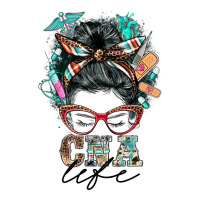 nurse cna life messy bun | Teevron