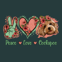 Peace Love Cockapoo Premium Hoodie | Teevron