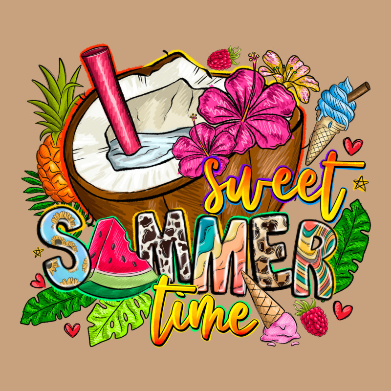 Summer Time Vintage Tee by CowhideDigitalArt | Teevron