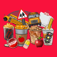 School Bus Coffee Cups Classic Tee | Teevron