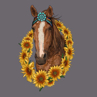 Brown Horse With Gemstone And Sunflowers Premium Sweatshirt | Teevron