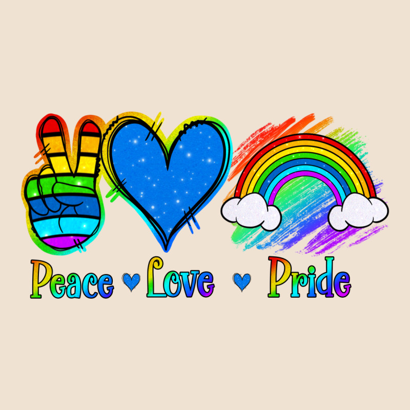 Peace Love Pride Urban Heavy Tee by Jasminsmagicworld | Teevron