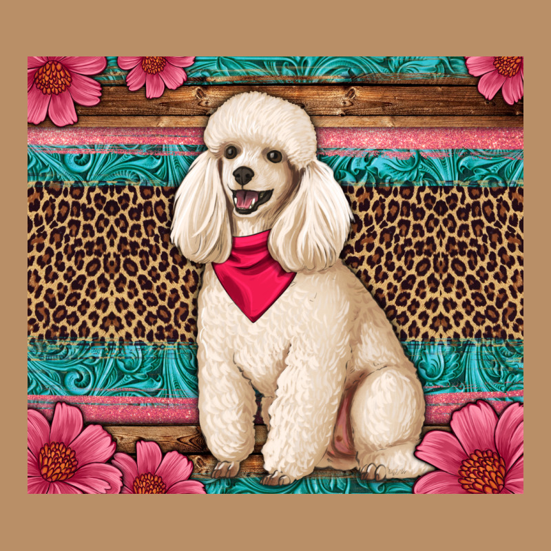 Standart Poodle Floral Vintage Hoodie by Artiststas | Teevron