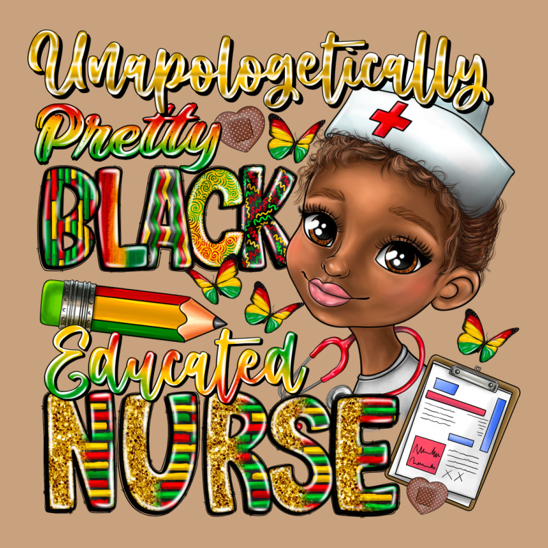 Unapologetically Pretty Black Educated Nurse Vintage Tee by CowhideDigitalArt | Teevron