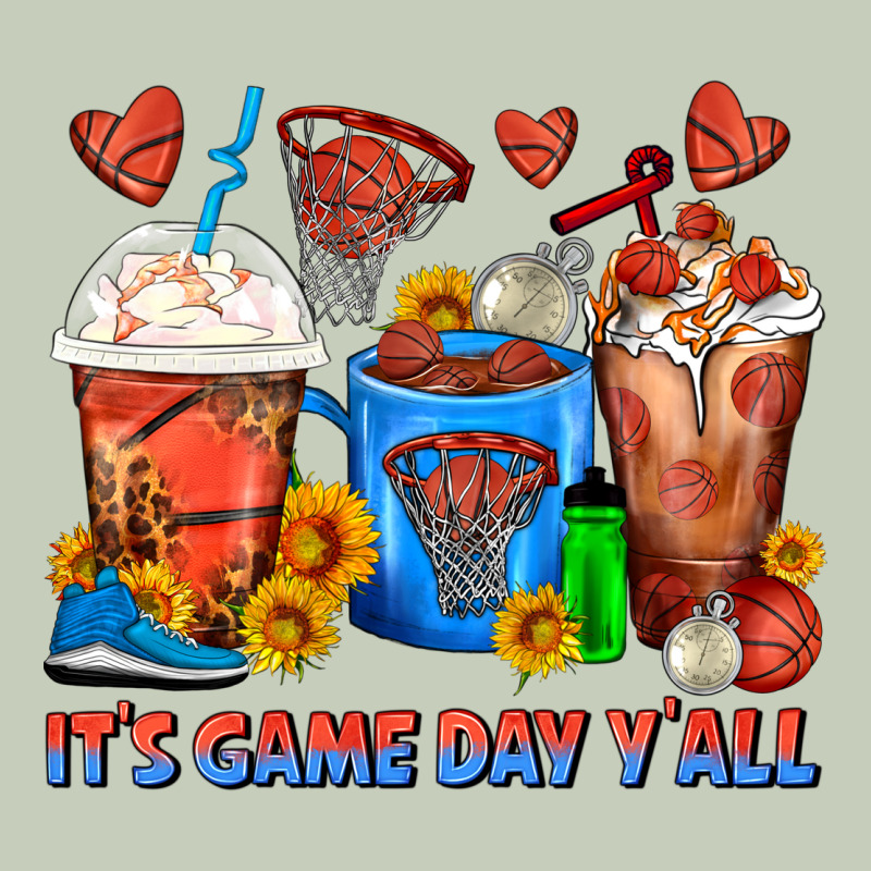 It's Game Day Y'all Basketball Coffee Cups Classic Tee by FaDigitalArtStudio | Teevron