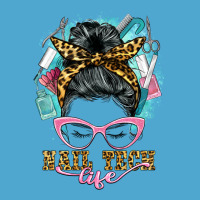Nail Tech Life Messy Bun Premium Hoodie | Teevron